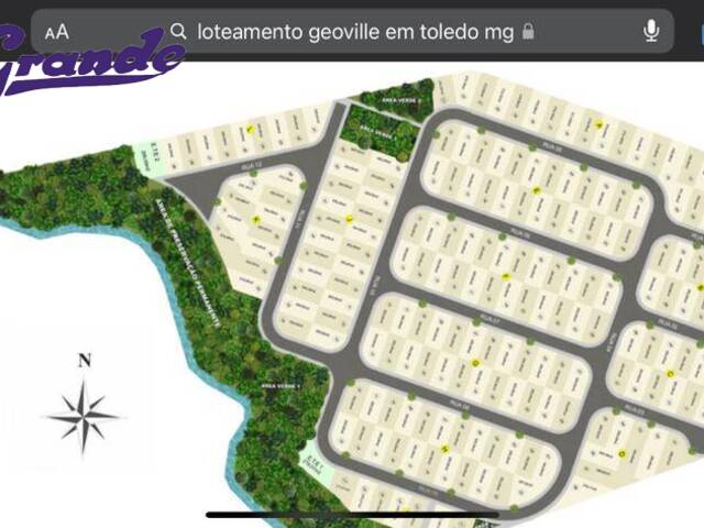 #148 - Área para Venda em Toledo - MG